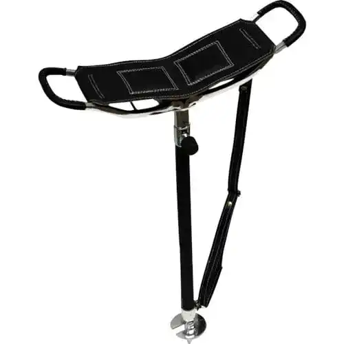 Sitzstock Eurohunt mit Lederumhängeriemen, 54-75 cm