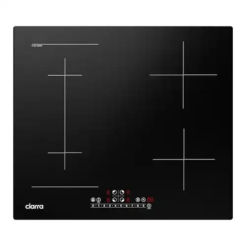 Induktionskochfeld CIARRA CBBIH4BF 60 cm mit Touch-Control