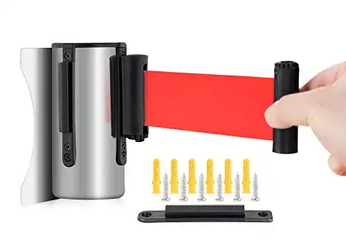 Ausziehbares Absperrband Stagecaptain PLSW-300 SR für Wandmontage