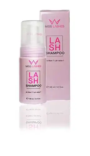 Wimpernshampoo Miss Lashes 100ml Reinigung für Wimpern und Lash Extensions