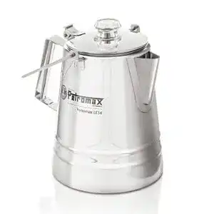 Perkolator Petromax aus Edelstahl für Kaffeezubereitung