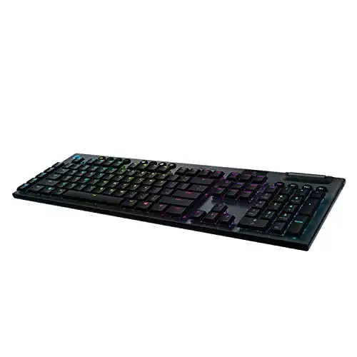 Logitech G 915 LIGHTSPEED kabellose Gaming-Tastatur mit RGB-Beleuchtung