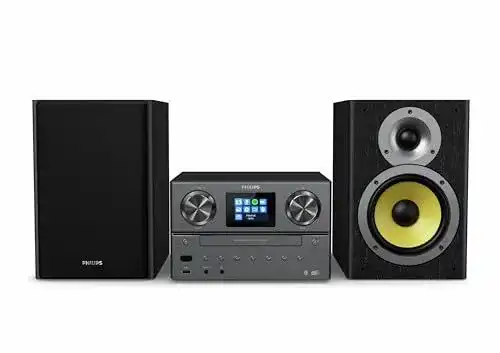 Philips Mini Stereoanlage für kompaktes Audiovergnügen