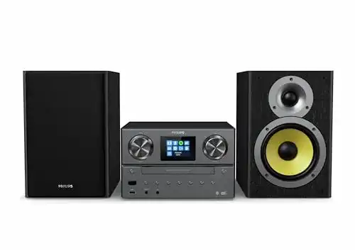 Philips Mini Stereoanlage für kompaktes Audiovergnügen