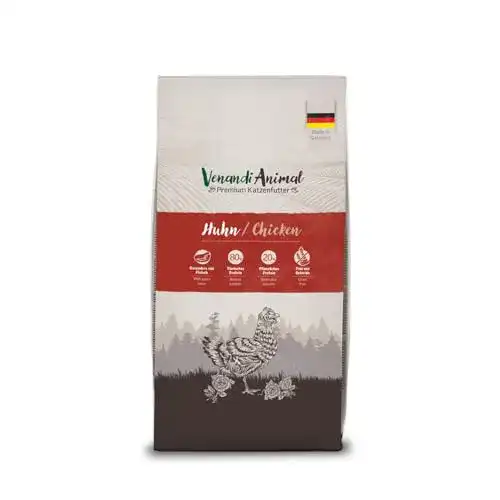 Katzen-Trockenfutter Venandi Animal – Getreidefreies Premiumfutter