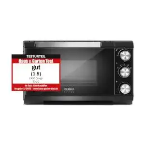 Mini-Backofen 20 Liter Caso TO 20 mit 5-fach Funktionen