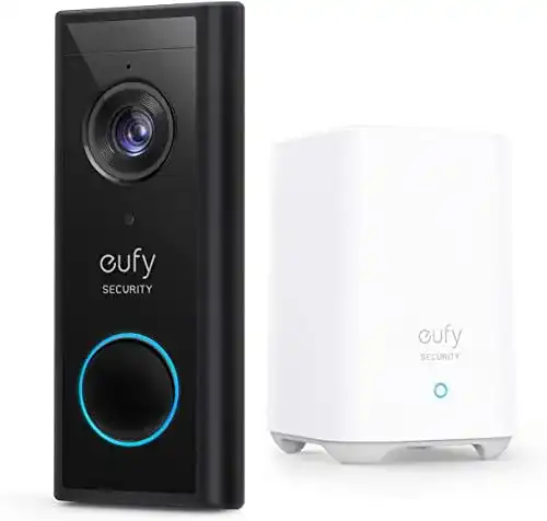 Video-Türsprechanlage von eufy Security mit 2K HD und kabelloser Funktion