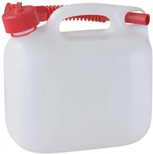 Hünersdorff Benzinkanister 5 Liter für sicheren Transport von Flüssigkeiten