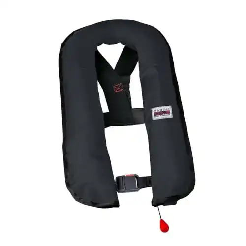 Aufblasbare Schwimmweste Marinepool Compact II 150N mit 16 l Auftrieb