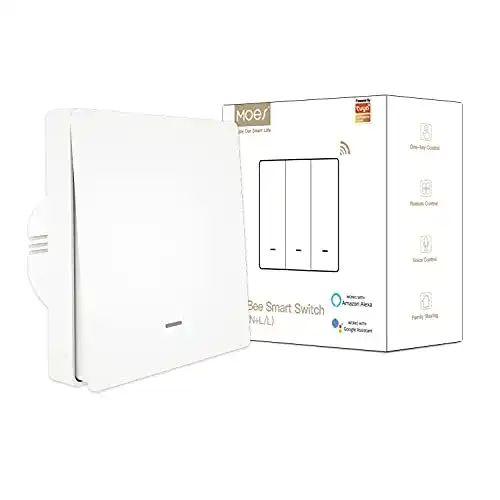 MOES ZigBee Smart Lichtschalter für modernes Smart Home