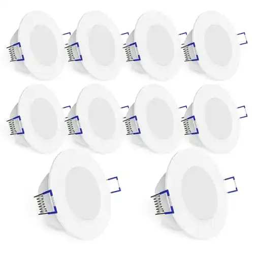 LED Einbaustrahler linovum WEEVO IP44 Set mit 10 Stück