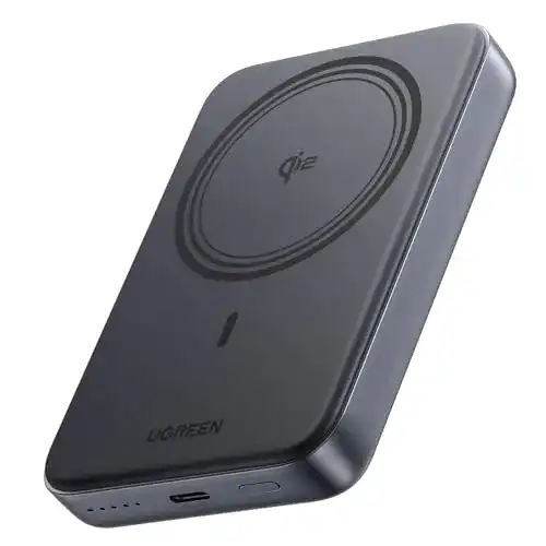 Ugreen Nexode Qi2 Wireless Powerbank 10000mAh mit Magsafe und Schnellladefunktion