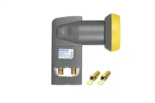 Humax Digital Twin-LNB Gold für Satellitenempfang mit LTE-Filter