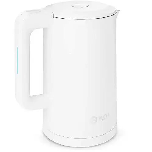 Balter Edelstahl Wasserkocher WK-4, 1,7 Liter, weiß, elektrisch
