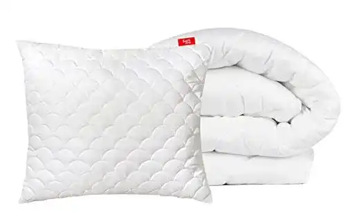 Allergiker Bettwäsche Softimi Weiß Bettdecken Set