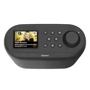 Hama Internetradio mit Digitalradio, WLAN, DAB+, Bluetooth und Radiowecker