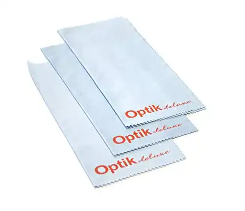 Brillenputztücher Optik-Deluxe Microfasertuch für streifenfreie Reinigung