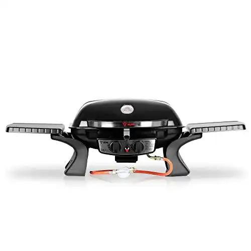 Gasgrill 2 Brenner BBQ-Toro Tragbar, mit Grilltisch