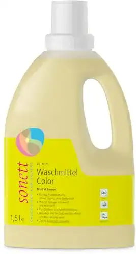 Sonett Waschmittel Color Mint & Lemon 20-60°C, 2 x 1,5 L