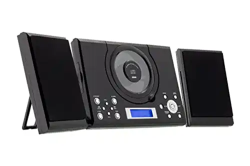 CD-Player Wandmontage ROXX MC 201 Stereoanlage mit UKW-Radio