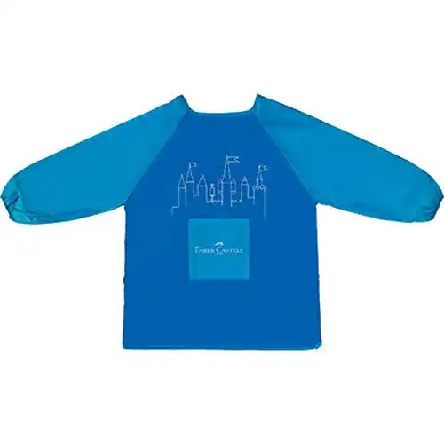 Kinderschürze Faber-Castell 201203 – Malschürze für Kinder in Blau