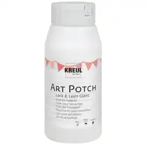 Serviettenkleber Kreul 49153 – Art Potch Lack und Leim transparent