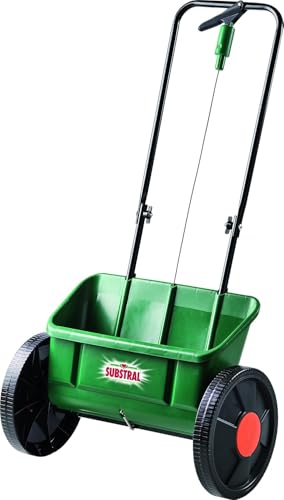 Streuwagen Substral EvenGreen Kasten mit großen Rädern für Rasendünger