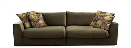 Cavadore Big Sofa Fiona XXL-Couch mit tiefen Sitzflächen