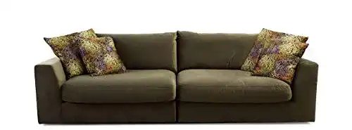 Cavadore Big Sofa Fiona XXL-Couch mit tiefen Sitzflächen
