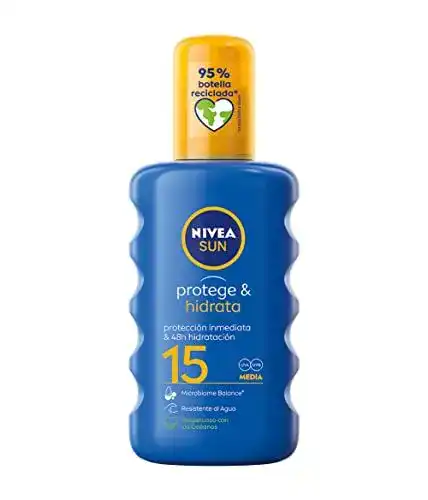 Nivea Sonnenspray SPF 15 für Sonnenschutz und Pflege