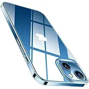 Torras Anti-Vergilbung Hülle für iPhone 13 Mini Dünn und Stoßfest