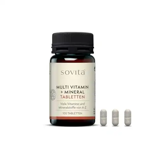 Mineraltabletten Sovita Multi Vitamin und Mineralstoffe in Kapseln