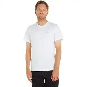 Weißes Tommy Hilfiger Herren T-Shirt Tjm Xslim Jersey Tee