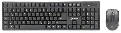 Wireless Tastatur und Maus Set von Manhattan Products