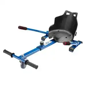Hoverkart Wiltec Sitzscooter Blau mit verstellbarem Kartsitz