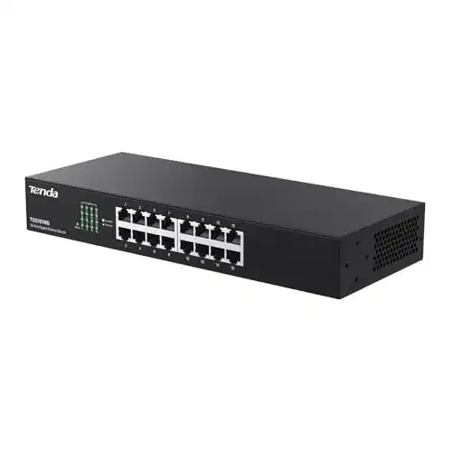 Tenda 16-Port Gigabit LAN Switch für Netzwerk-Erweiterung