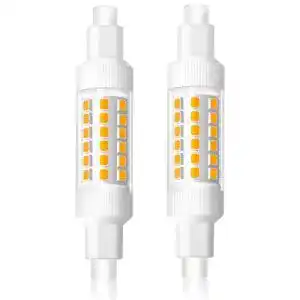 R7S LED Leuchtmittel 78mm 8W Warmweiß 3000K für Halogenersatz