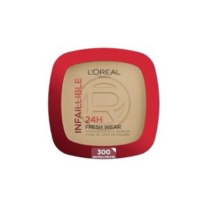 Mattierendes Puder von L’Oréal Paris – Wasserfestes Kompaktpuder