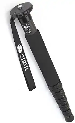 Einbeinstativ SIRUI P-326 für Kamera und Reisen, Carbon, 0,45 kg, 155 cm