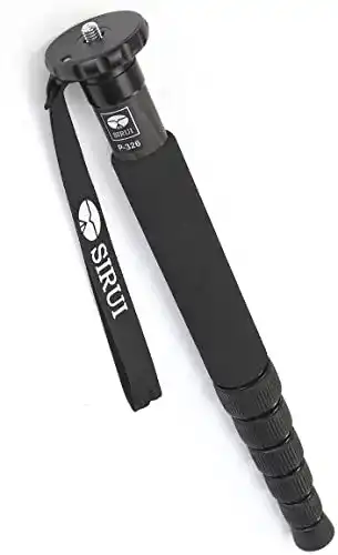 Einbeinstativ SIRUI P-326 für Kamera und Reisen, Carbon, 0,45 kg, 155 cm
