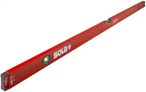 Wasserwaage 2 m Sola BIGX3 200 für präzise Nivellierungsarbeiten
