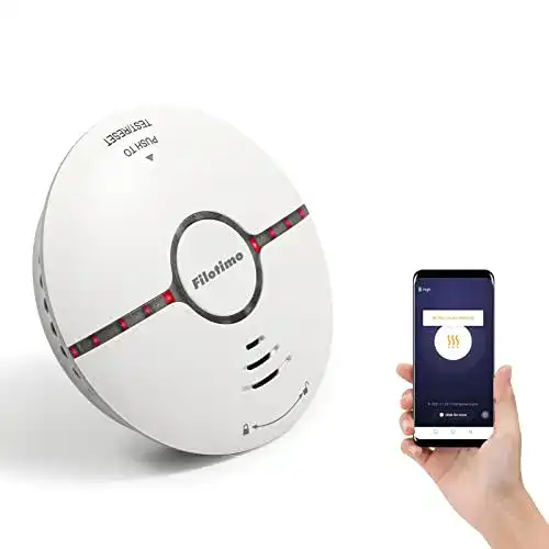 Filotimo WLAN Rauchmelder – Smart-Home-Rauchmelder für Sicherheit