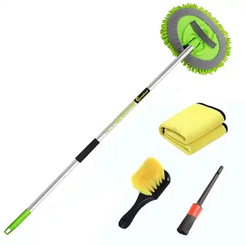 Auto-Waschbürsten Set von GreatCool mit 4 Teilen