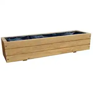 Blumenkasten aus Holz von FKL Design für Garten und Terrasse