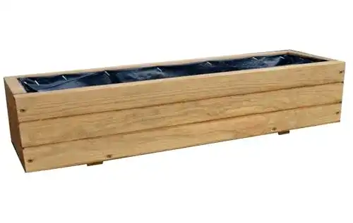 Blumenkasten aus Holz von FKL Design für Garten und Terrasse