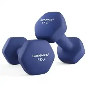 Songmics Kurzhanteln 5 kg im 2er Set für Krafttraining