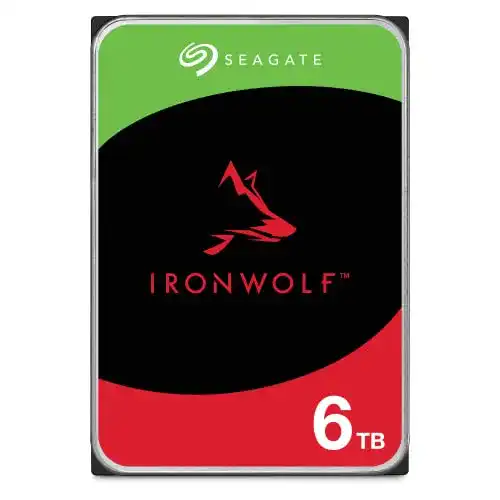 Seagate IronWolf 6 TB HDD – Interne NAS-Festplatte für Datenspeicherung