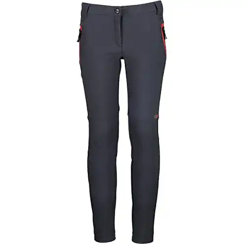 CMP Kinder Softshell Hose Titanio in Größe 98 für Mädchen