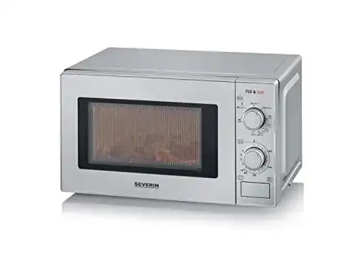 Mini-Mikrowelle Severin 2-in-1 mit Grillfunktion und 700 W Leistung