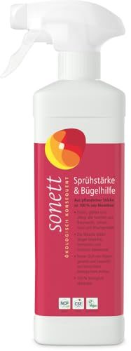 Bügelwasser Sonett Bio Sprühstärke und Bügelhilfe 2 x 500 ml